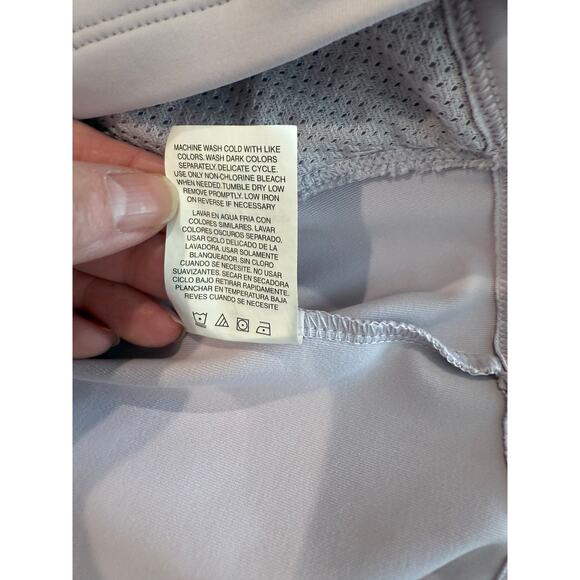 Apana Lilac Athletic Zip Jacket Small | Minimalist Activewear Scandigirl - Picture 10 of 11